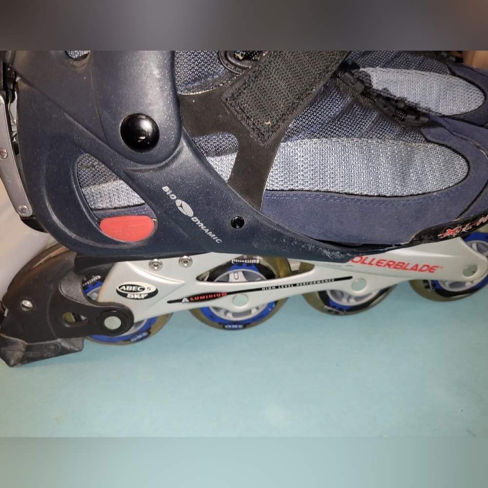 Rollerblade Training Pfs Blue Inline Skates - image 4